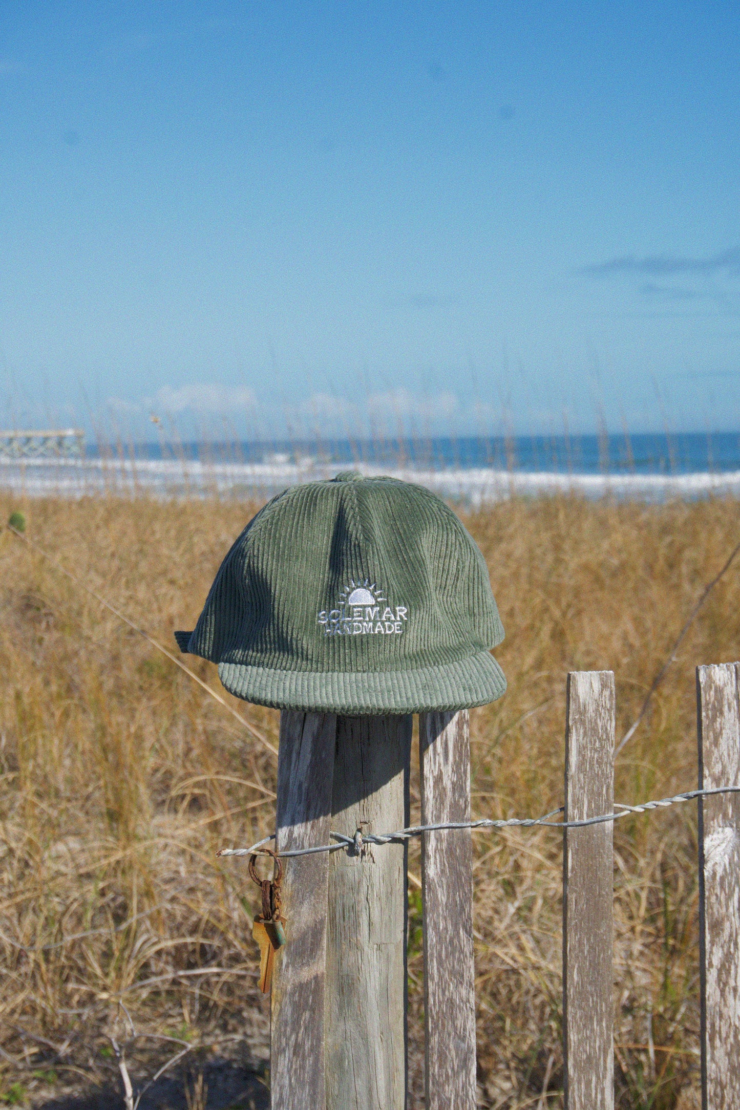 SOLEMAR HANDMADE CORDUROY HAT CACTUS