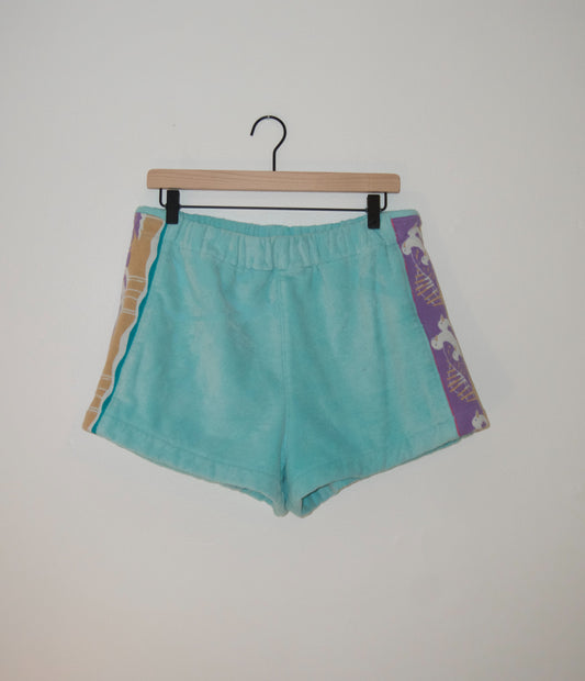 AZUL TOALLA SHORTS