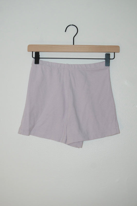 PURP/WHITE CHICA SHORTS