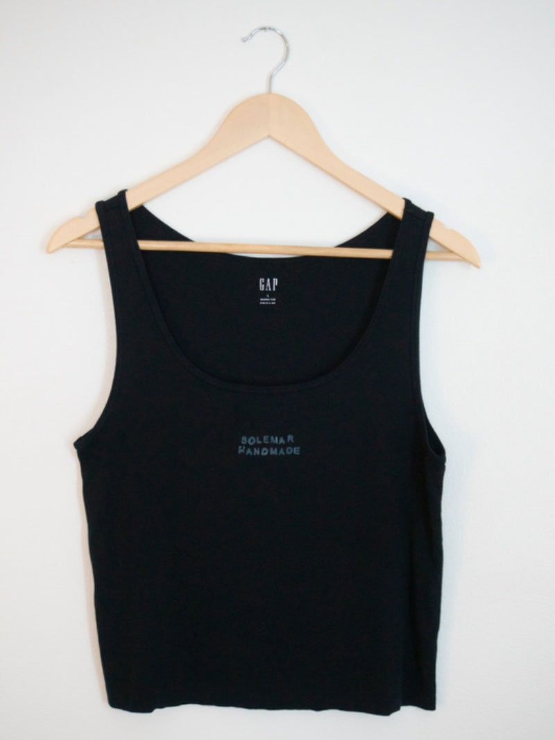 SOLEMAR STAMPED TANK BLACK